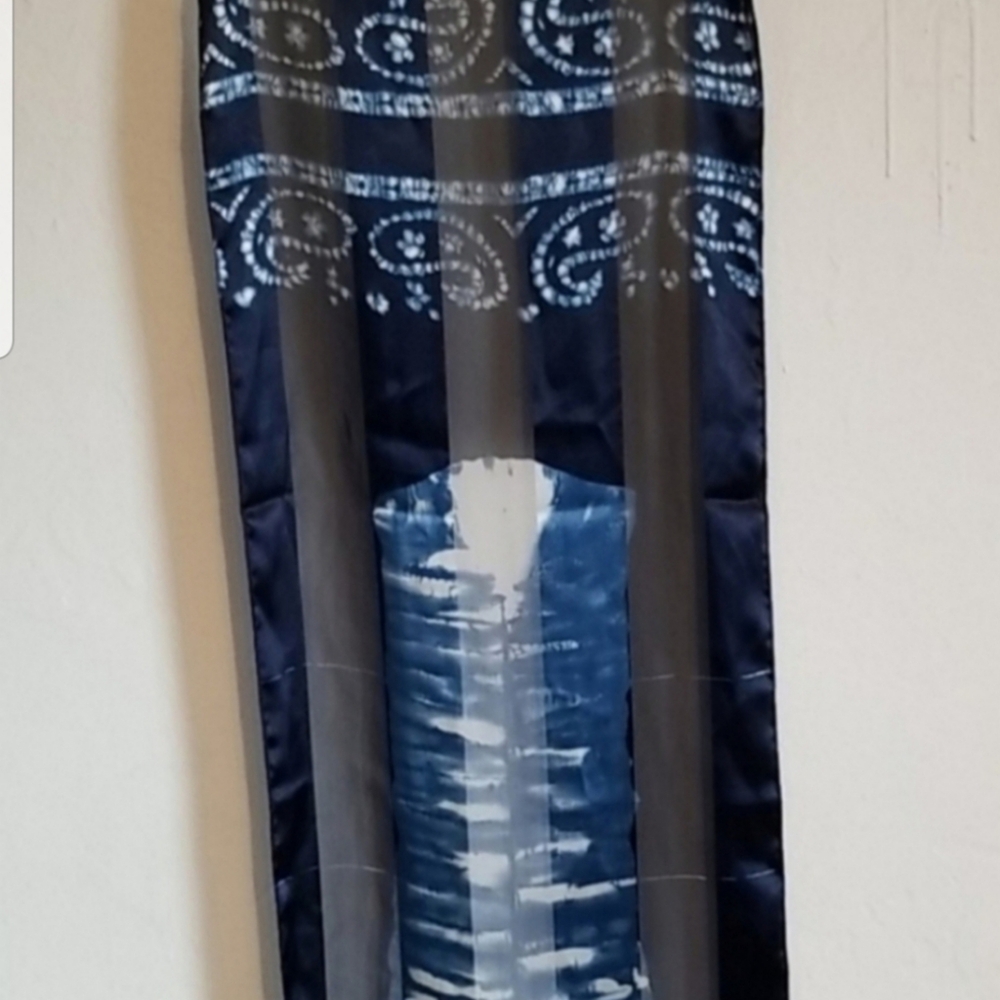 Vintage Blue Scarf